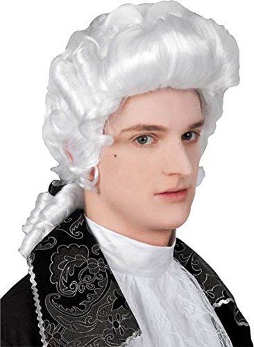 Baroque man wig - man, elizabethan
