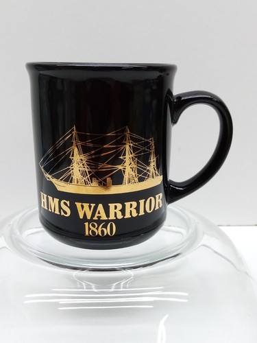 Rare hms warrior 1860 - warrior, black