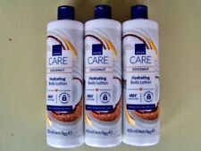 3 X 400ml Avon Care COCONUT Hydrating Body Lotion 48H Moisture New Free P&P (60)