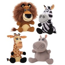 Set of 4 Madagascar Plush Toys