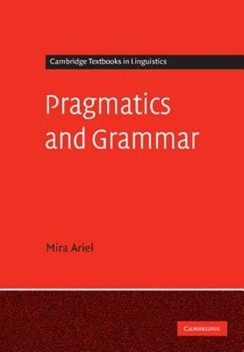 Pragmatics and grammar mira - by,