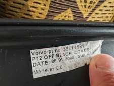 Volvo v50 retractable parcel - volvo,