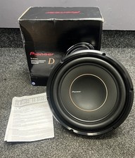 Pioneer TS-D10D4 10" 25 cm Dual 4Ω Enclosure-Type D-Series Component Subwoofer