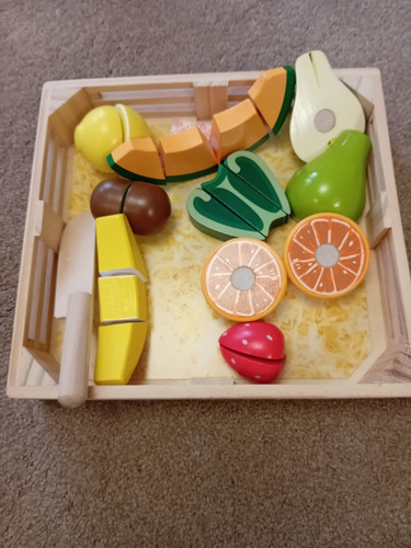 Melissa doug wooden fruit - doug,