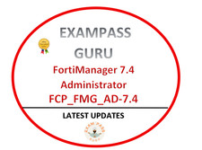 FCP_FMG_AD-7.4 FortiManager 7.4 Administrator! 61 QA! NOVEMBER UPDATES!