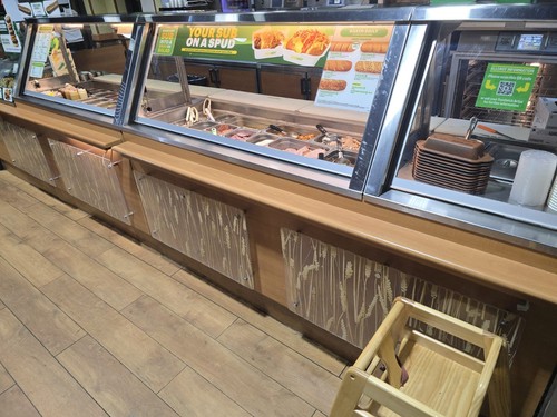 Subway counter fridge needs