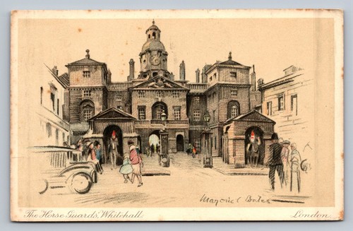 Postcard london whitehall - postcard,