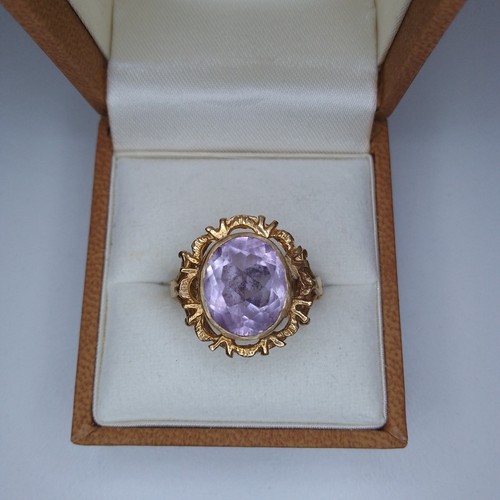 Antique 9ct gold ring - antique,