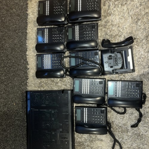 Nec sl2100 system - with, phones