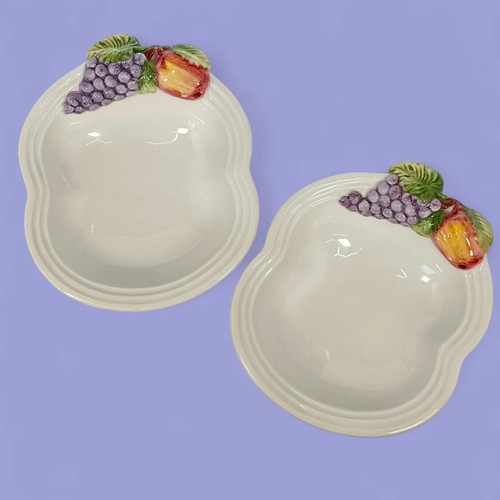 Pair vintage italian ceramic - pair,