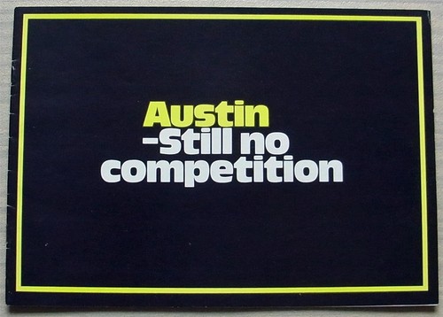 Austin car range - range, sales