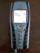 Nokia 7250i Working But Locked. Battery included.  no charger.