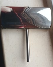 Vintage Butler Table Crumb Catcher Sweeper Silver Metal 1960's