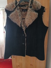 Ladies Faux Fur Lined Gilet