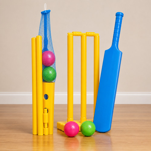 Kids beginners cricket - kids, set