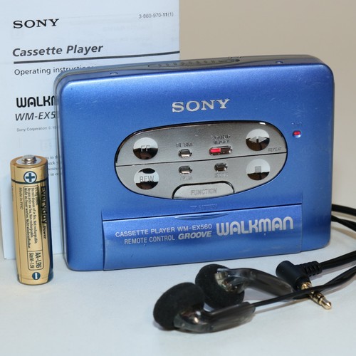 Blue sony walkman ex560 - sony,
