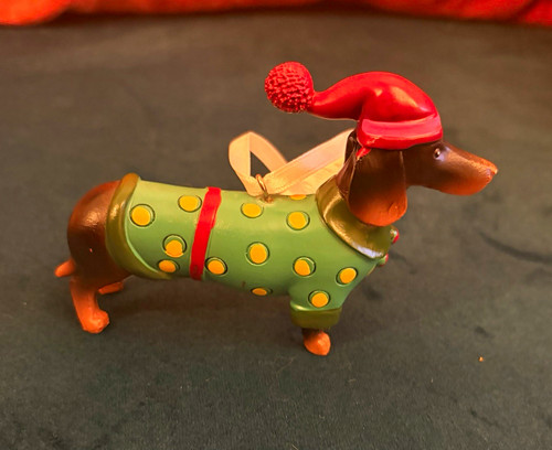 Dachshund dog christmas - dachshund,