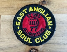 EAST ANGLIA SOUL CLUB ?? WIGAN CASINO* ORIGINAL NORTHERN SOUL PATCH