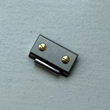 1x Genuine Cartier Santos Stainless Steel & 18K Yellow Gold Link 13.5mm + Screw