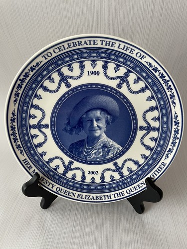 The queen mother art plate - art,