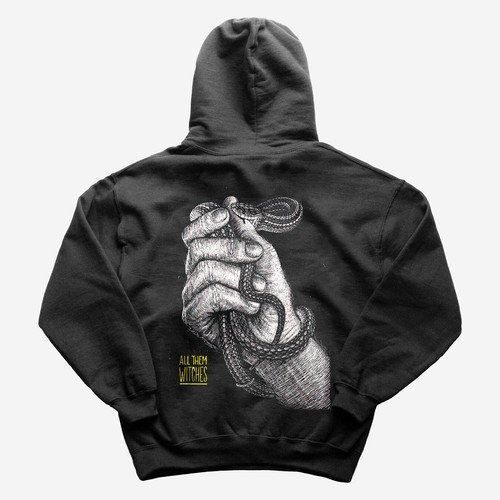 All them witches hoodie - -, rock