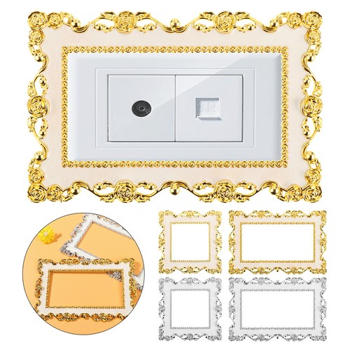 Gold silver wall sticker light - silver,