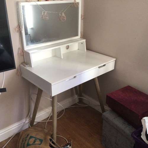 Homesence white dressing - white, table