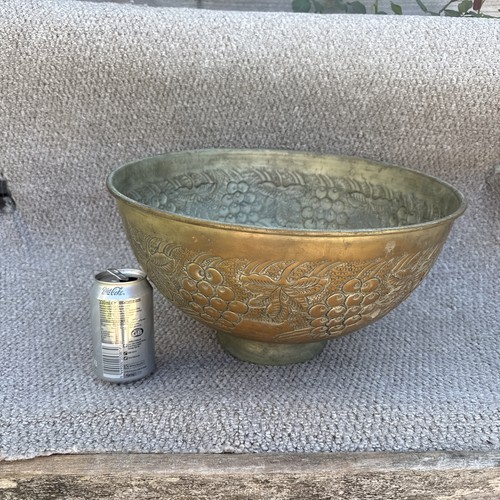 Vintage brass flower - vintage,