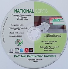 PAT TEST CERTIFICATE PAT