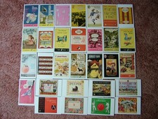 30 Unused PUFFIN BOOK COVERS Postcards .  Very Good condition.