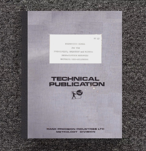 Operations manual hilger - operations,
