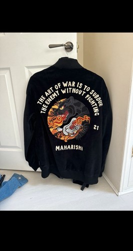 Maharishi black twin - black, tigers
