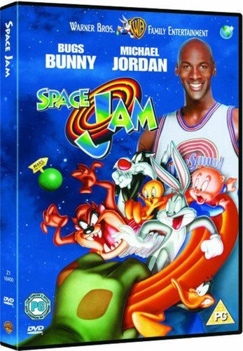 Space jam dvd kids - space,