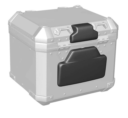 Aluminium top box pad - box,