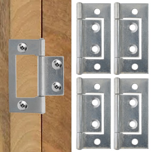 Flush hinges 4pk small - hinges,
