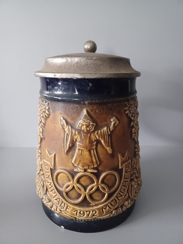Western germany beer stein mug - beer,