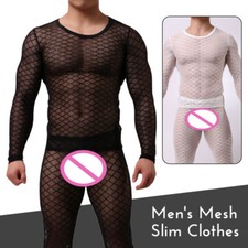 Men Sexy Lingerie See Through