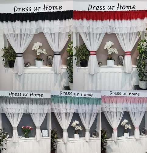 Stunning voile net curtain - voile,