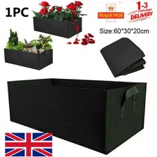 Large Grow Bag Planter Outdoor Garden Vegetable Salad Tomato Growing Plant Pot