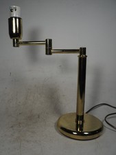 Vintage BHS Brass Swing Arm Table Lamp 37cm tall