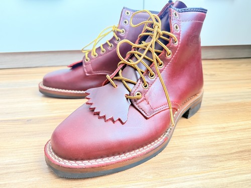 Wesco 100 year boots burgundy - 100,