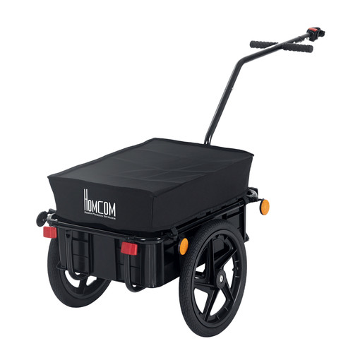 Homcom cargo trailer bike - cargo,