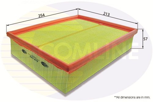 Comline engine air filter - filter, fits