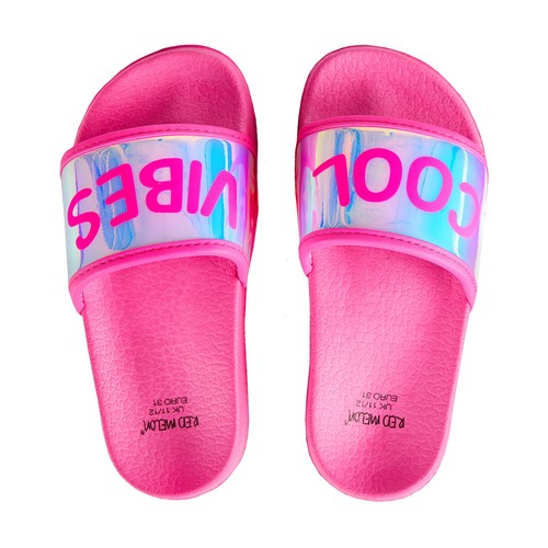 Girls summer sliders slip cool - summer,