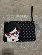 LULU GUINNESS DOLL FACE w red