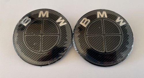 Bmw 82mm front rear badge - 82mm, &