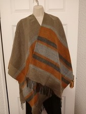 M&S Autumnal Colour Block Wrap