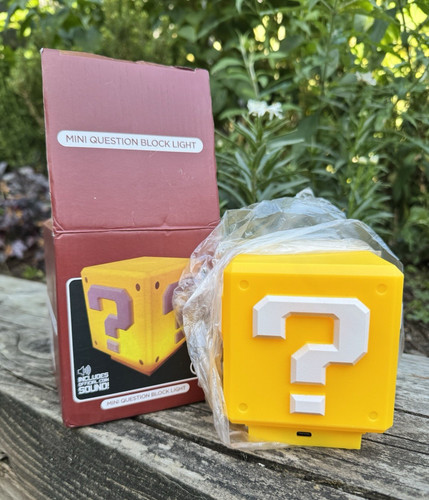 Supermario mini question block - supermario,