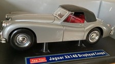 Sun Star 1:18 No3201 Jaguar XK140 Drop head Coupe Silver