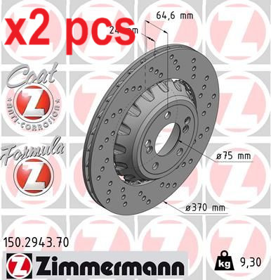 Pcs sides rear brake - pcs, l&r